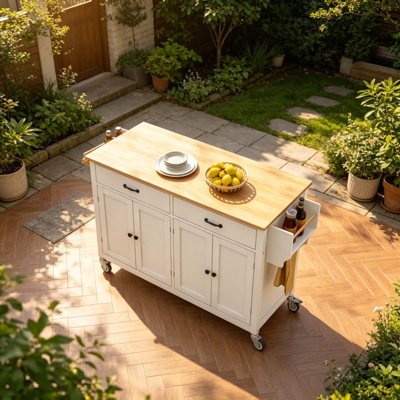 Îlot de cuisine, White