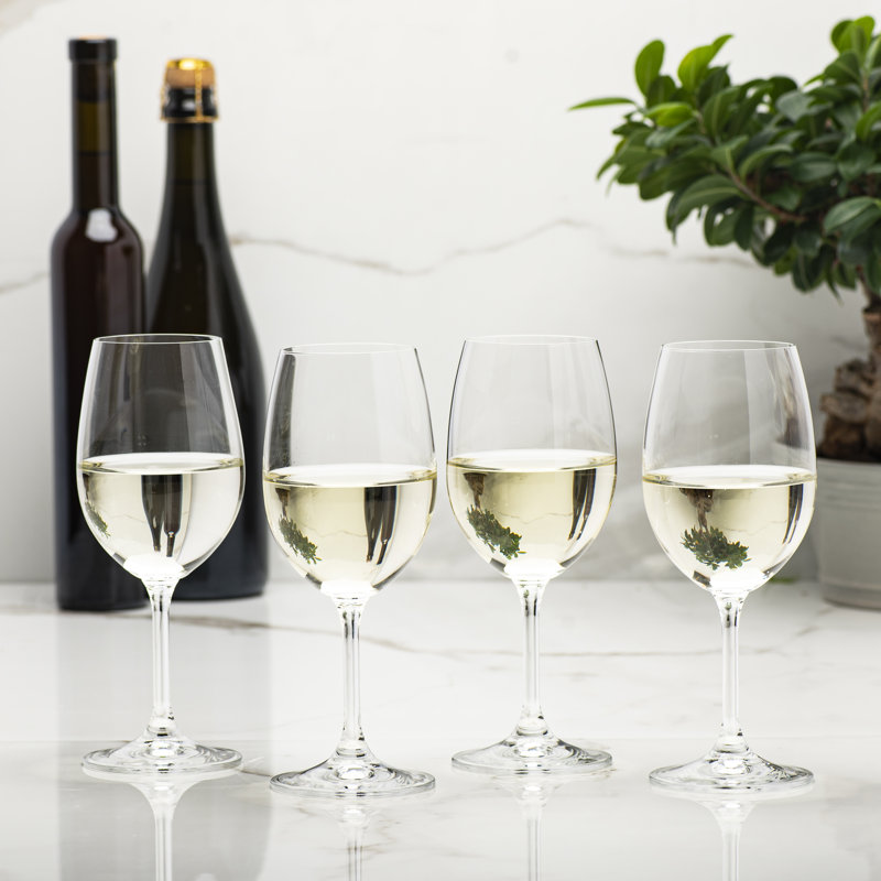 13 oz. Menasha Verre à vin rouge cristal (ensemble de 4)