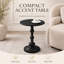 Table de bout ronde élégante avec base piédestal-1180358100-1180358097-1180358111