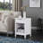 Nightstand With Drawer, End Side Table With Storage Drawer-1724751325