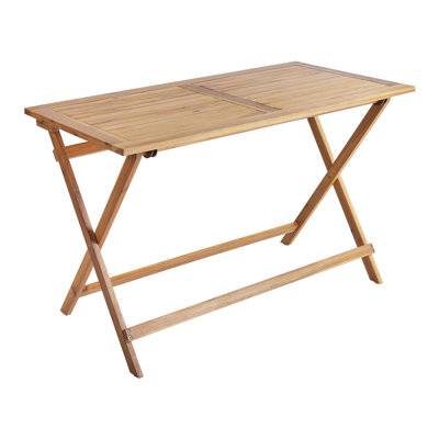 Bolaji Rectangular 4 - Person 120Cm L Outdoor Dining Table