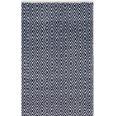 Dannea Flat Weave Cotton Geometric Rug