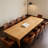 Solid Wood Rectangular Lounge Table & Workstation-124960181