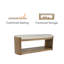 Banc de rangement en bois massif Noah-121354314