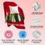 Plaid en flanelle polaire JYK pour Noël, léger, respirant, doux et chaud en microfibre pelucheuse, 127 x 152 cm, collection Sapin étoilé-134826147