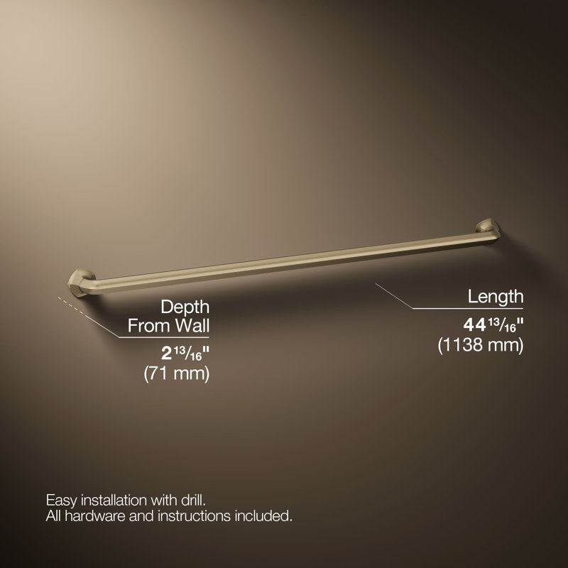 Occasion Grab Bar, 42", Vibrant Brushed Bronze
