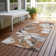 Machine Washable Indoor/Outdoor London ACN2260 Floral Rug