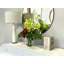 Tropical Arrangement with Orchids and Peonies