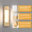 16" Dimmable LED Modern Wall Mounted Sconce With Natural Spanish Marble Shade 5 Colors Adjustable-1359667728