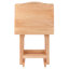 Ensemble de tables-plateaux pliables avec support Baca-948991325