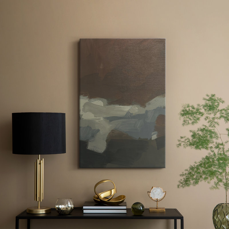 Mudstone Swath II - Cavas enveloppés de galerie, H 48 po x l 32 po