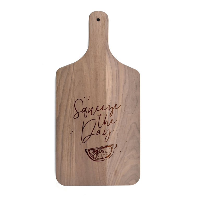 Xoxo Paddle Cutting Board Designs Direct Creative Group Color: Walnut