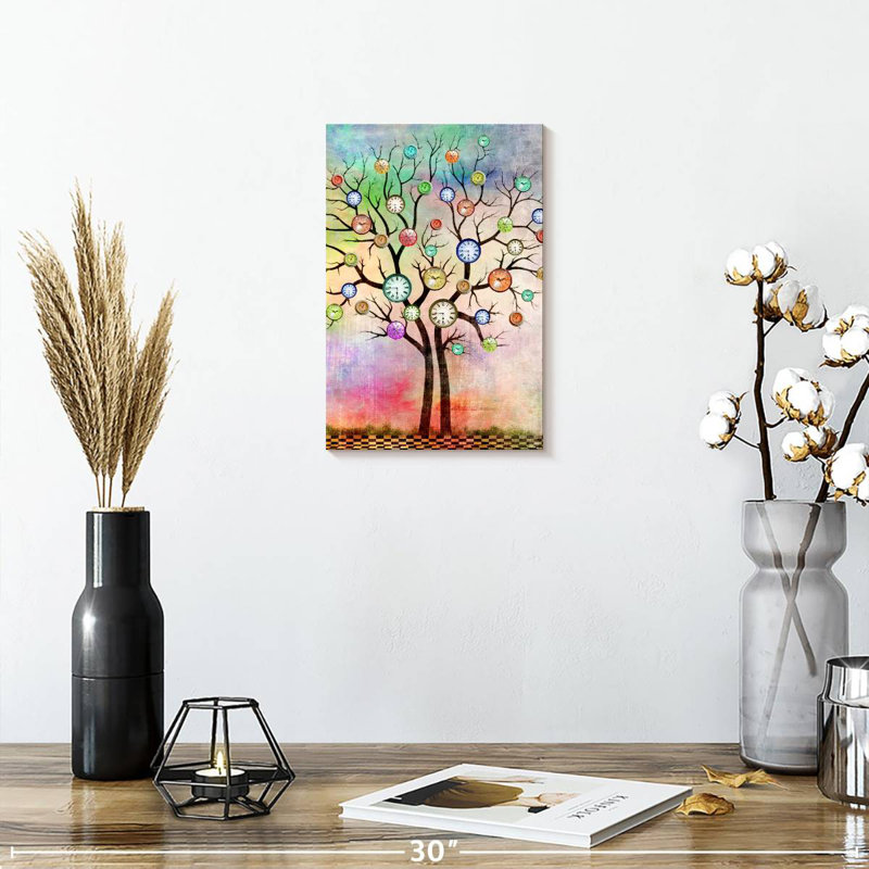 Kelan Tree Watches, 12" H x 8" W