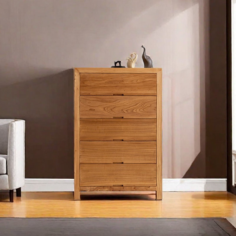 Commode d'appoint en bois massif