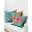Handmade Embroidered Multi Colour Bohemian Vibrant 40 cm x 40 cm Cushion Covers Three Designs-2085832621