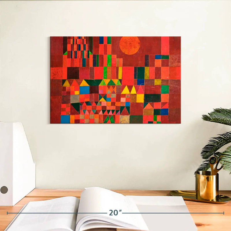 Avery Geometric Abstract, 8" H x 12" W