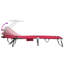 Folding Sun Lounger Folding Oxford Outdoor Recliner Adjustable Patio