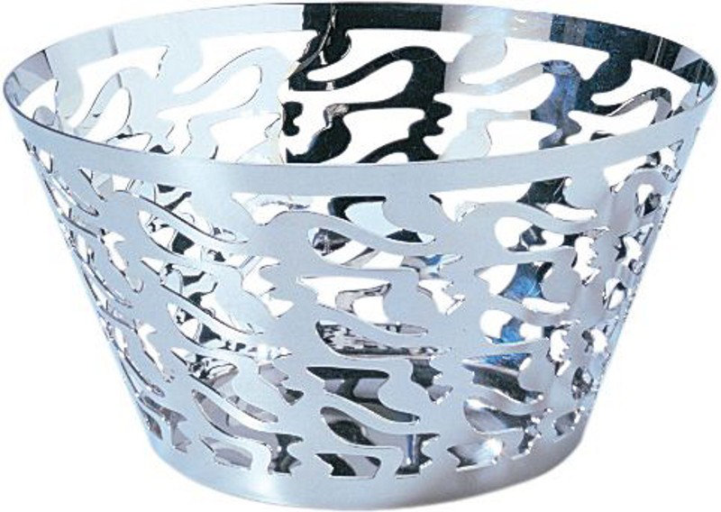 Alessi Ethno Stainless Steel Fruit Bowl