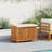 Vidaxl Outdoor Cushion Box Solid Wood Acacia-109503932-109503933