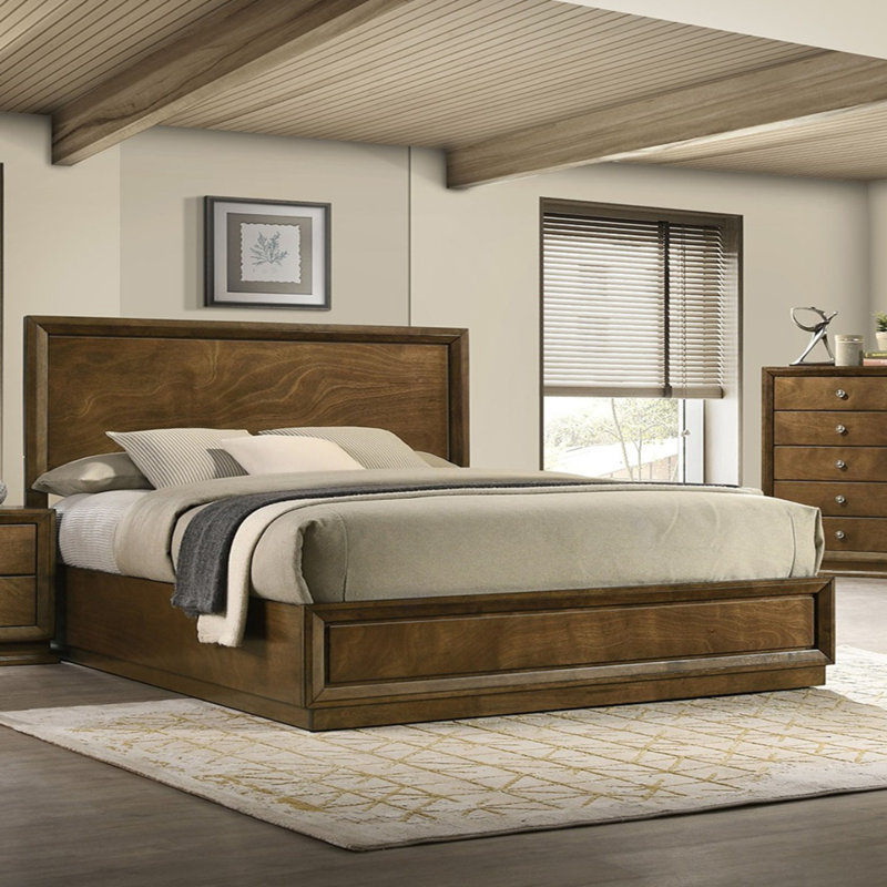 Mobilier de chambre à coucher en bois, Simple