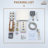 3 Functions 12 Inch Wall Mount Thermostatic Shower System with 6 Body Jets-88315793