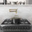 Robinet remplisseur mural en bronze champagne Braccia Series