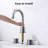3 Hole Lavatory Faucet With 2 Handles, 360 Degree Swivel, And Easy - To Install Feature For Laundry Room Bathroom Handle Swivel Water Saving System Washroom-121597146