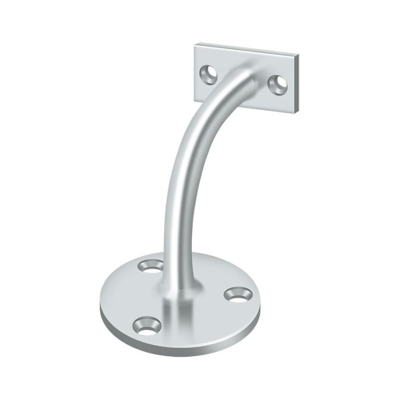 3.25" Projection Light Duty Hand Rail Bracket, Polished Chrome