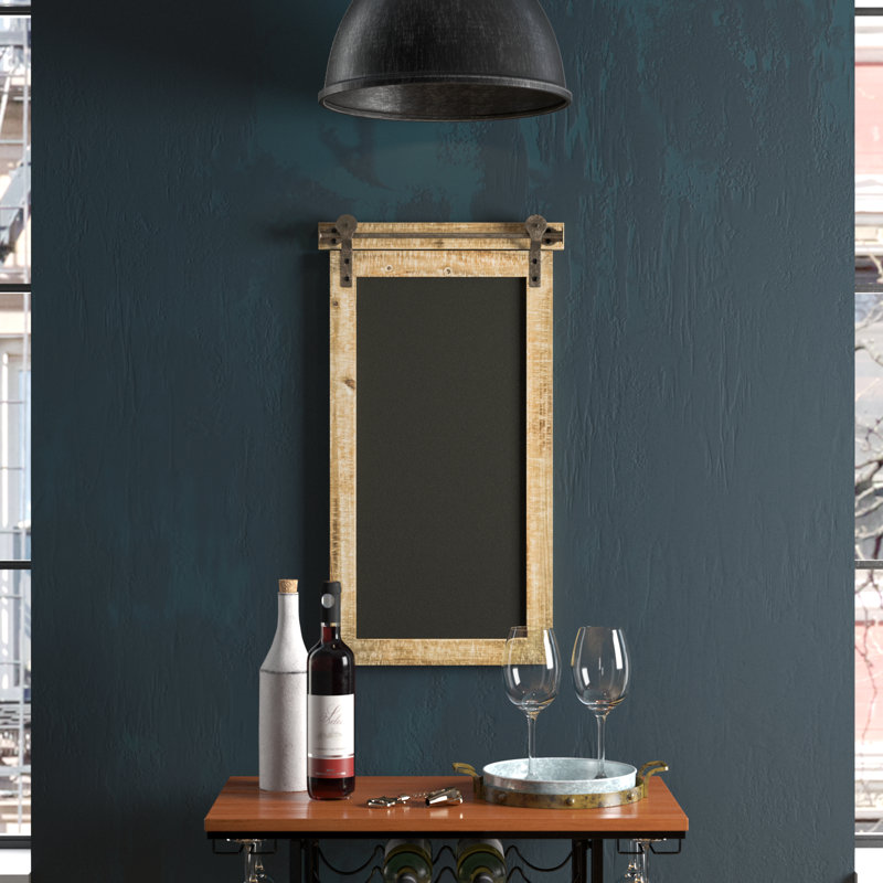 Wall Mounted Rustic Design Chalkboard