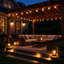 37 - Bulb 1200 in. Outdoor Plug-in LED String Lights