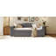 Lit de jour rembourré avec accoudoirs de rangement, couchette et dernier système audio Bluetooth intégré, molleton Teddy-1738029541-1738029540