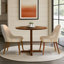Nola Upholstered Dining Side Chairs with Cutout Back Design-55168188