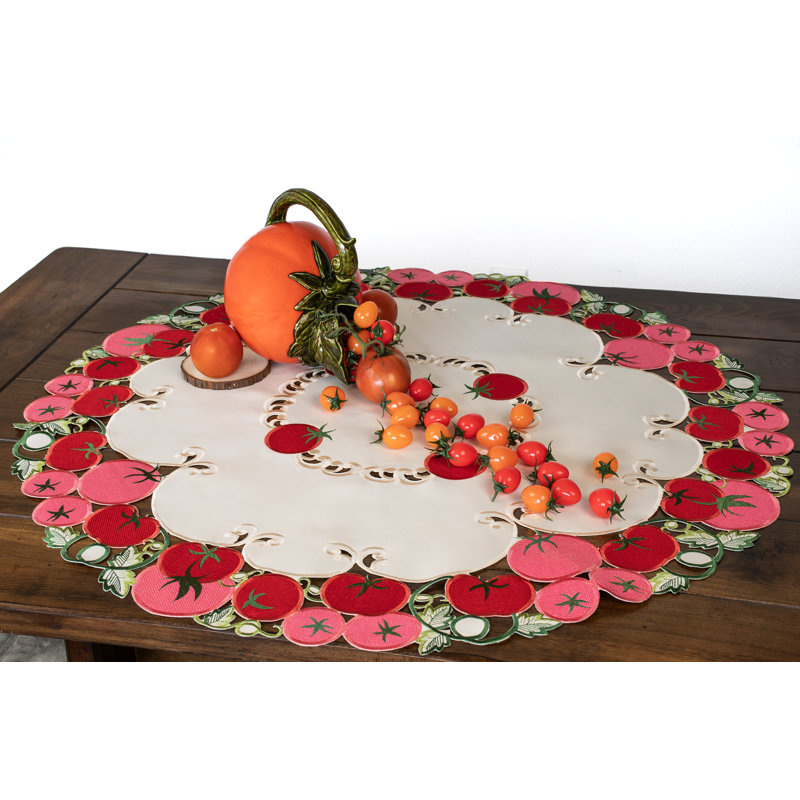 Drexal Tomato Table Topper (33" RD)