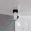 Portes de douche pliantes sans cadre, porte en verre trempé, porte de baignoire pivotante pour salle de bain pour baignoire-123272719