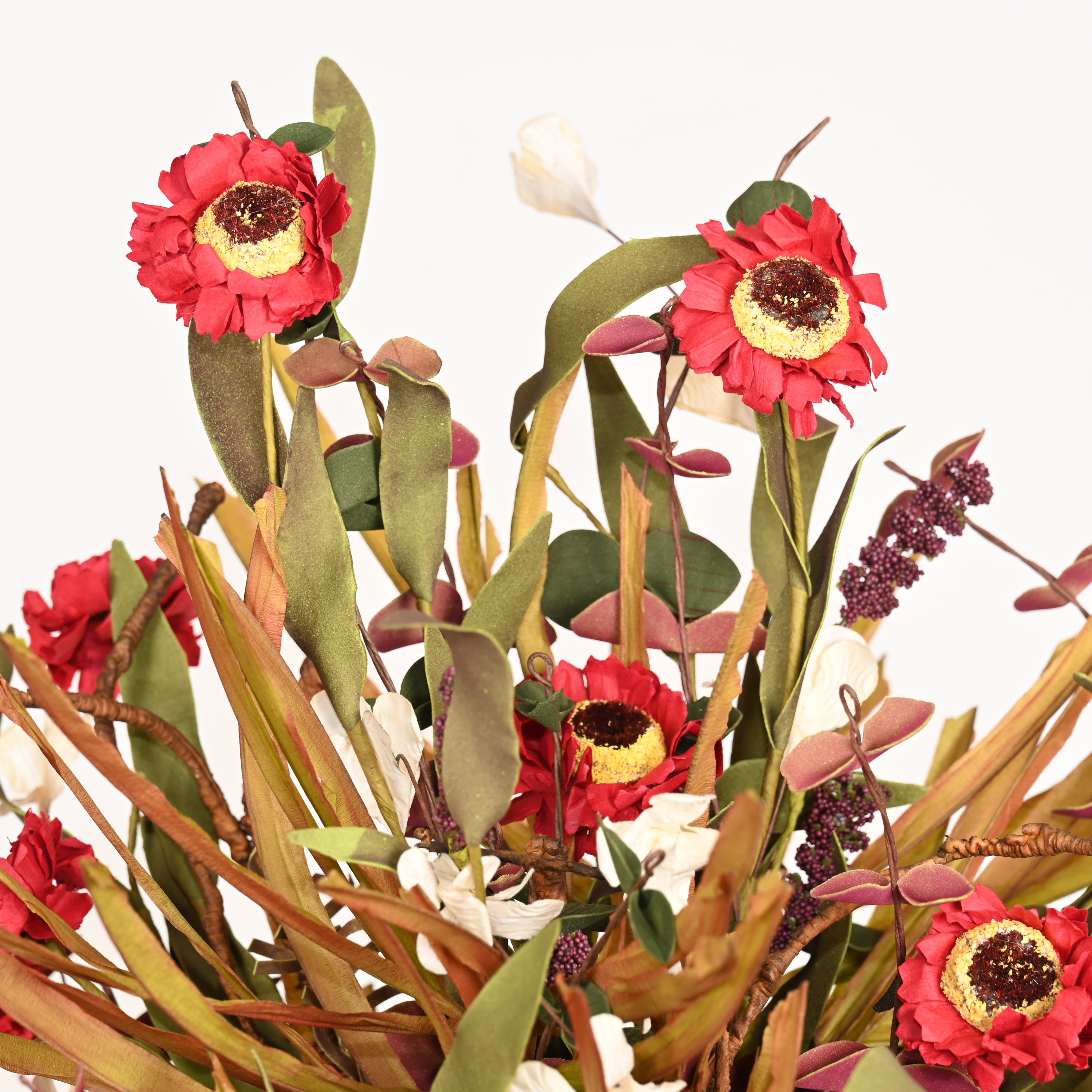 Ophelia & Co. Artificial Farmhouse Daisy Floral Arrangement