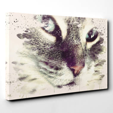 Happy Larry - Quadro - Banksy - Bambino Apre Il Sipario - Tela Canvas Telaio  Premium Alto Spessore 5 Cm - 140X100 - Pronto Da Appendere - Quadri Moderni  Per La Casa