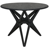 Victor Round Solid Wood Dining Table