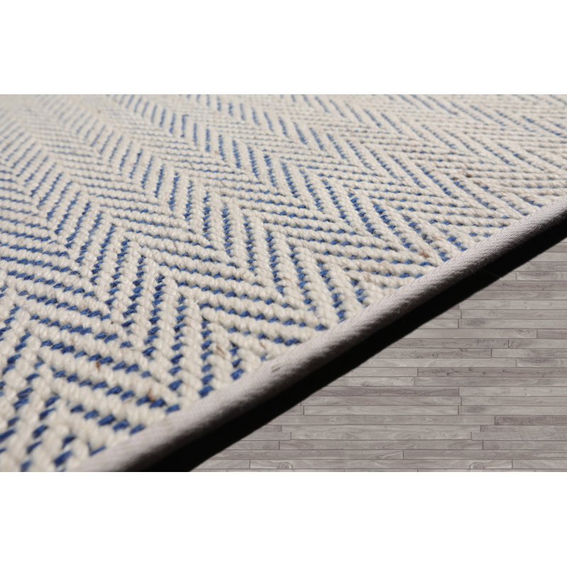 Tapis oriental ivoire tissé à la main multicolore tissé à plat contemporain, Rectangle 7 pi 6 po x 9 pi 6 po