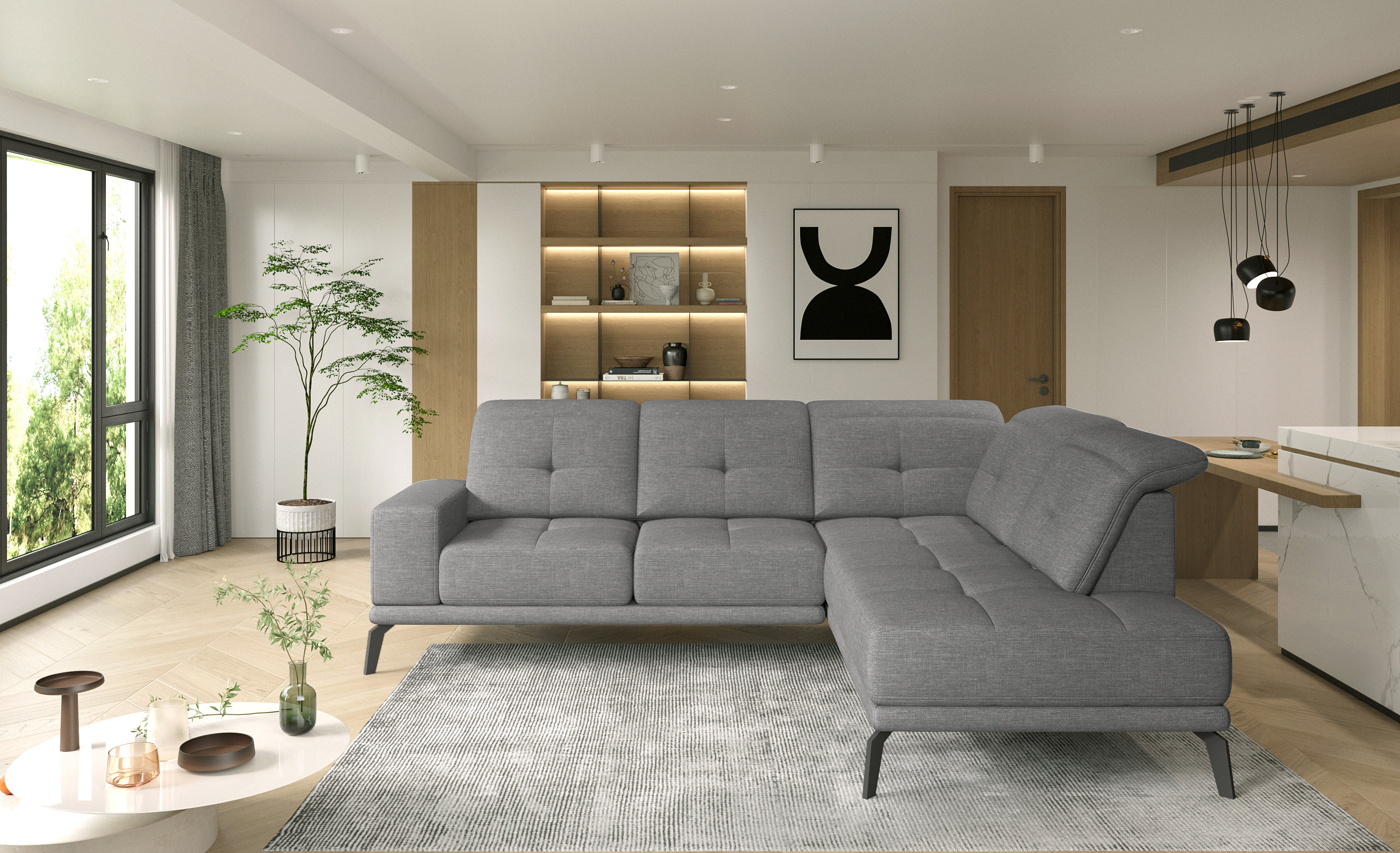 Aidyen Corner Sofa Bed