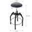Tabouret d'atelier hydraulique robuste et réglable