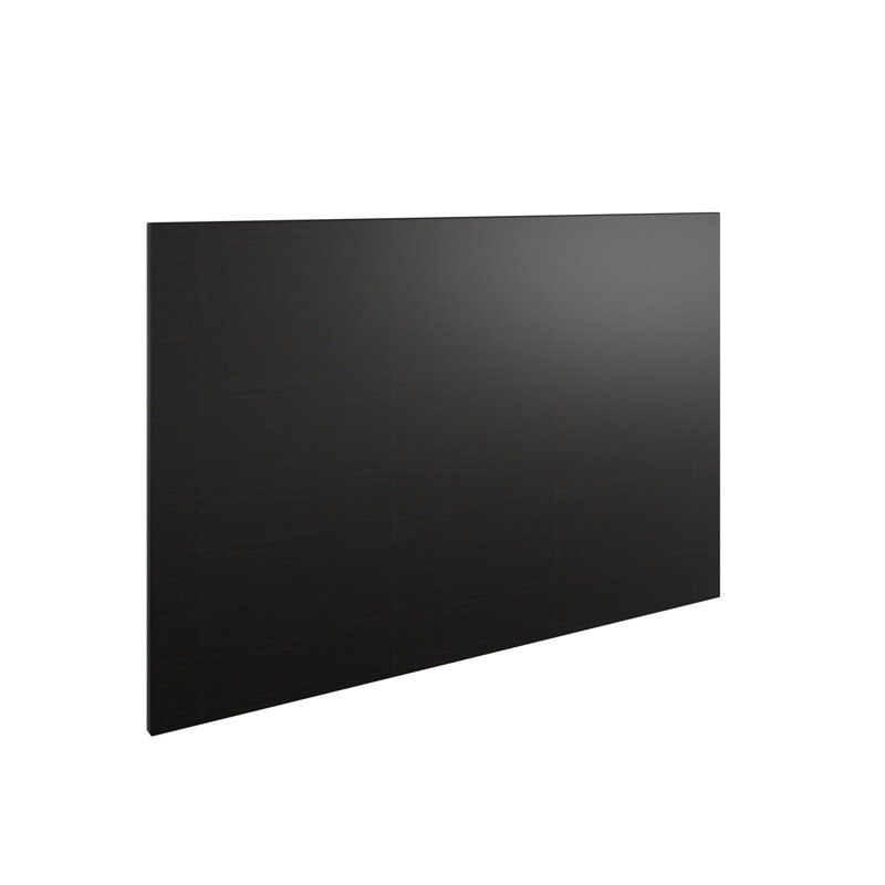 Plateau de bureau 48 pouces noir - surface de bureau d'ordinateur de bureau à domicile avec stratifié résistant aux égratignures, poste de travail robuste et imperméable