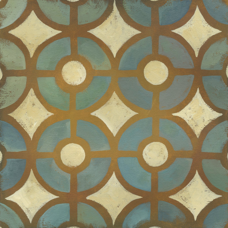 Rustic Symmetry III by Chariklia Zarris - Wrapped Canvas Art Prints, 30cm H x 30cm W x 3.8cm D