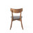 Putnam Upholstered Dining Chairs with Curved Back & Rubberwood Legs -298005055-322568965