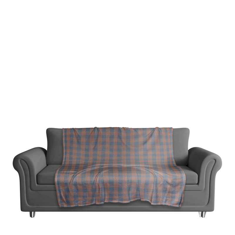 Hand Woven Throw Blanket, Maroon