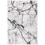Tapis gris / noir abstrait Metzger-1271207236