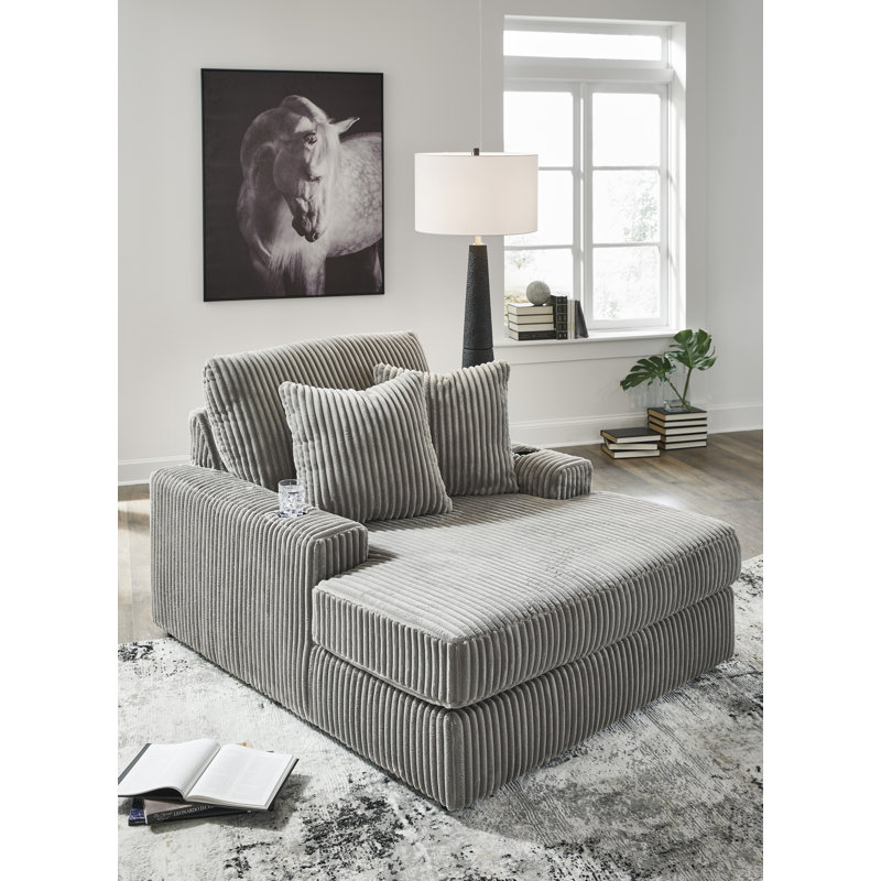 Méridienne Lindyn Ivory, Brun