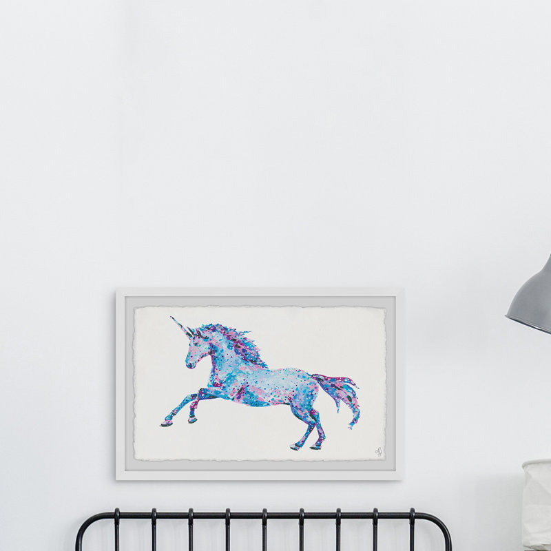 «Asama Unicorn Magic Dust», reproduction encadrée, H 8 po x l 12 po