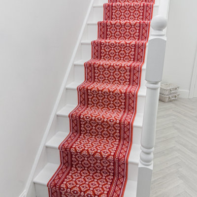 Stair Runner Vintage Look Area Rug