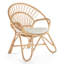Fauteuil Papasan en polyester 39 po Pavie-25769612