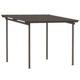 2.55m x 3m x 2.95m Metal Pergola